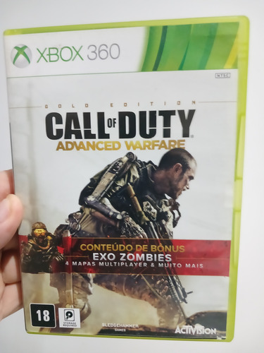 Jogo Xbox 360 Call Of Duty Advanced Warfare Made In Brasil (Usado)