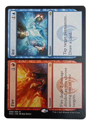 Carta Fire / Ice [mh2] Mtg Instant