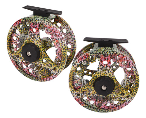 Carretel De Pesca Esquerdo Direito 7/8 Fish Skin Pattern Fly