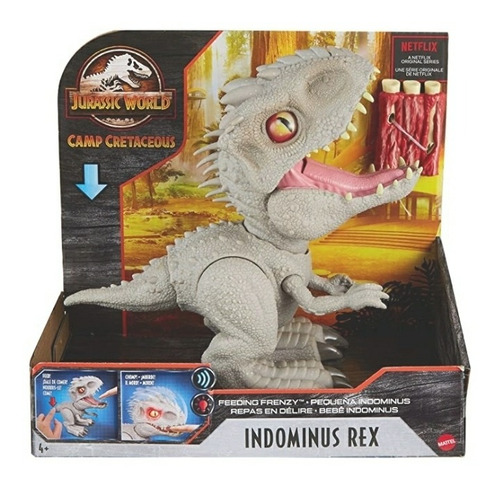 Dinosaurio Indominus Rex Jurassic World Feeding Frenzy Mattel