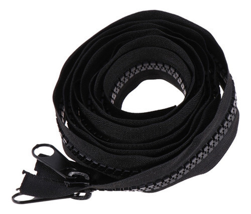 A Cremallera De Resina Separable De Doble Cara, 200 Cm,