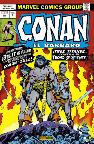 Marvel Gold Omnibus Conan El Bárbaro. La Etapa Marvel Origin