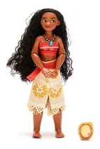 Comprar Muñeca Moana Disney Store Original Princesa.incluye Barquito