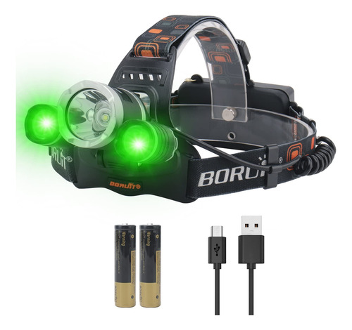 Faro Recargable Led 5000 Lúmenes 3 Modos Impermeable