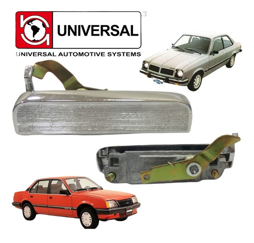 Manilla Externa Puerta Gm Chevette Monza Cromad Izq 20291