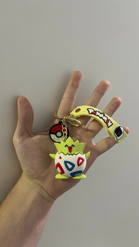 Llavero Importado Goma 3d Pokemon Charmander Squirtle Pichu Togepi