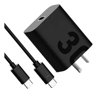 Cargador Motorola 30w Turbo Power Usb Tipo C Con Cable Incluido Tipo C Original A Granel