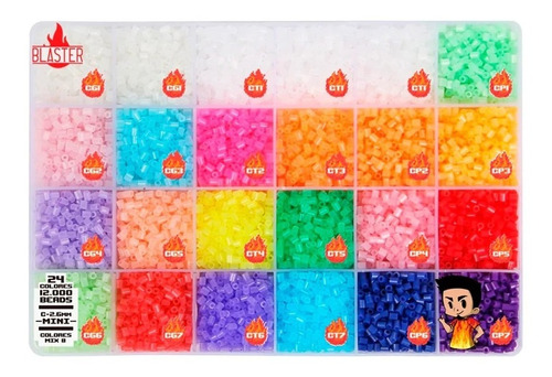 Caja Colores 12.000 Hama Beads Artkal 2.6mm - Mix 8