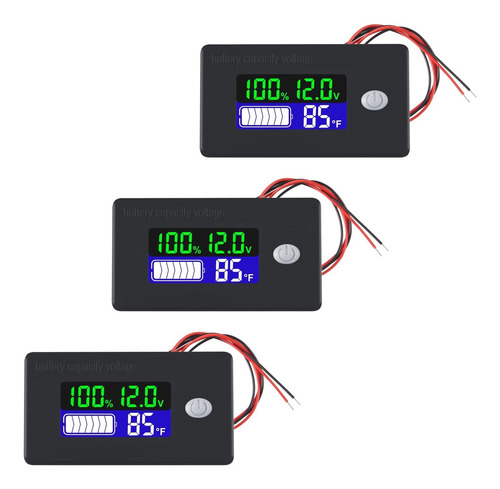 Monitor Capacidad Bateria Medidor Voltaje Litio V