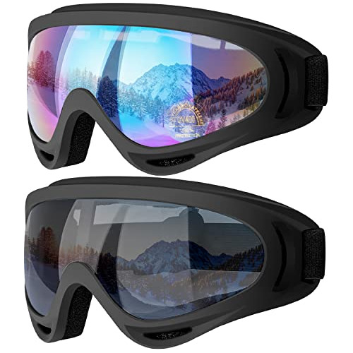 Gafas De Esquí, Gafas De Nieve/snowboard Hombres, Muje...