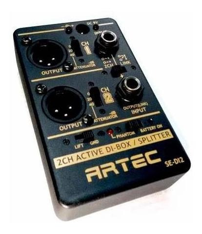 Caja Directa Activa / Splitter 2 Canales Artec Se-di2