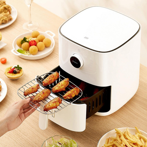 Freidora eléctrica Xiaomi - Airfryer inteligente color blanco 220V