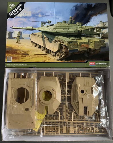 Merkava Militar Tanque 1/35 Maqueta Academy 13227 C Figuras
