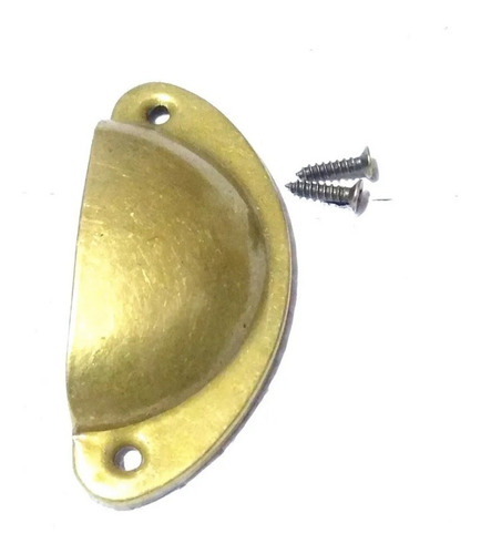 Tirador Vintage Muebles Antiguos Metal Y Bronce