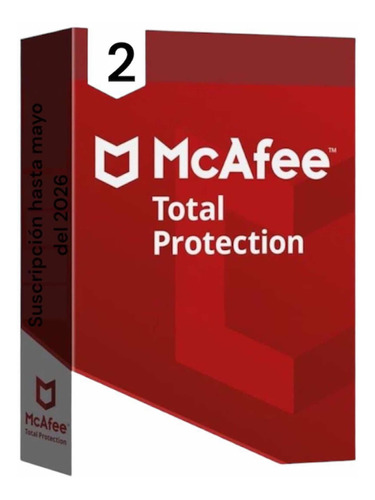 Mcafee Total Protection 2pc 3 Años