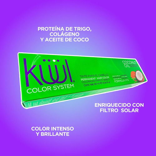 Küül Color System Tinte Permanente Rubio Claro Dorado 90 Ml Tono 8.3 Rubio Claro Dorado