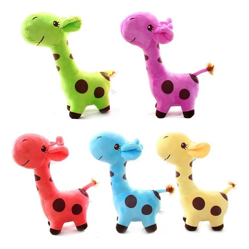 Girafa De Pelúcia 24 Cm Bee Toys Decoração Quarto Bebê