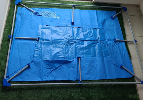Alberca Rectangular Estructural 2.28 M Capacidad 1200 Lt