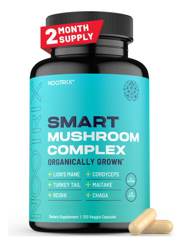 Nootrix Smart Mushroom Complex | Suplemento Cerebral Nootrop