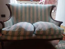 Comprar Juego De Living Luis Xv 3 Sillones Clásico Madera