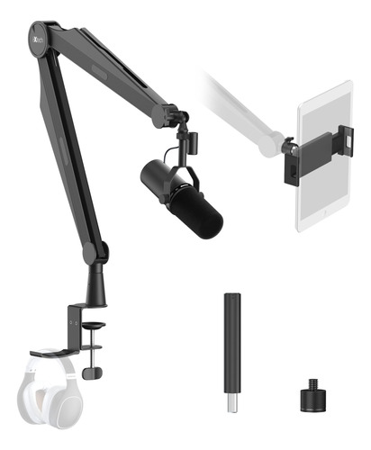 Ixtech Mic Boom Arm Brazo De Microfono Para Blue Yeti Shure