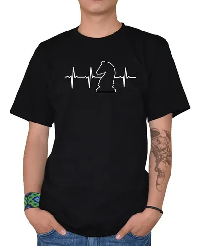 Playera Hombre Ajedrez Linea De Vida Mod 1