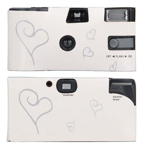 Cámara Desechable Para Bodas, Película Retro, Flash, 27, 35