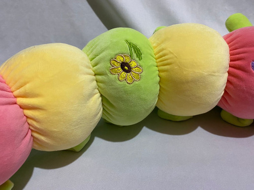 Juguete grande de peluche de color ciempiés para decorar, 70 cm