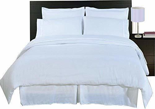 De Royal Hotel 8pc King Size Bed-in-a-bag Blanco Sólido