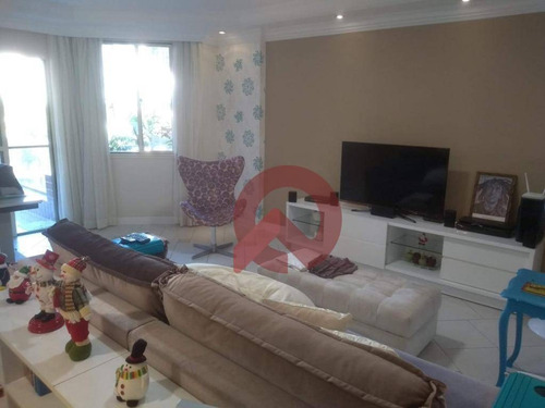 Imagem 2 de 29 de Apartamento Com 3 Dormitórios À Venda, 145 M² Por R$ 583.000 - Canto Do Forte - Praia Grande/sp - Ap3339