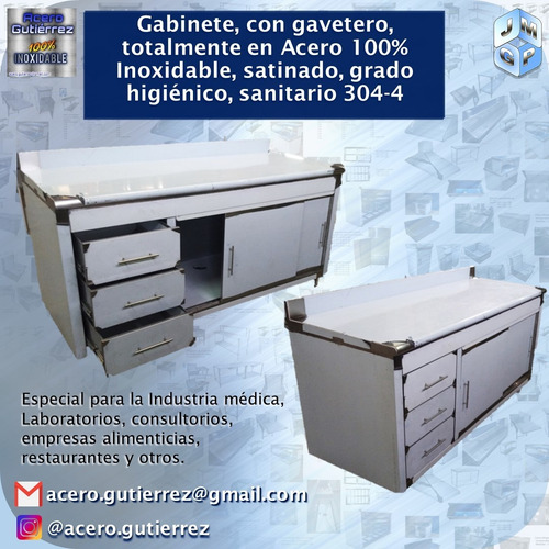 Imagen 6 de 10 de Fabrica De Muebles Industriales De Acero Inoxidable