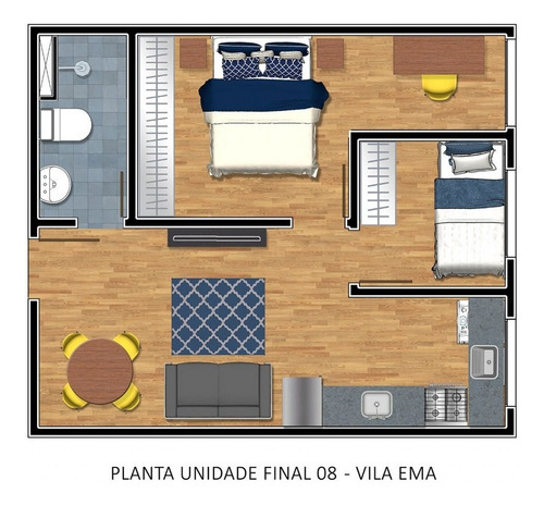 Imagem 10 de 11 de Studio À Venda, Vila Ema - São Paulo/sp - 1824