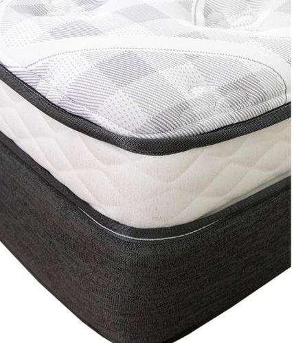 Colchon Queen Size Spring Air De Colchoneta Gruesa United