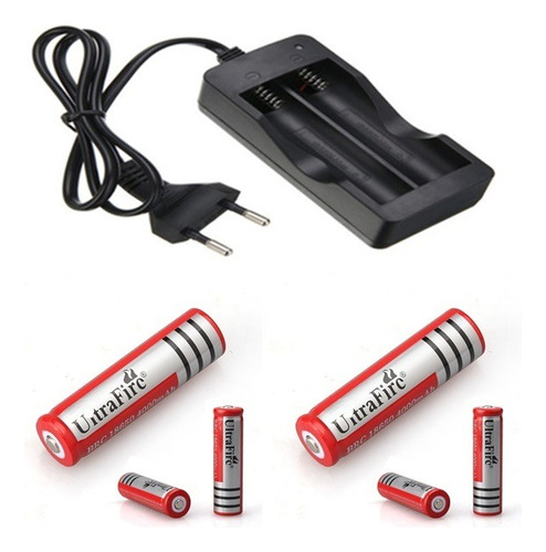 Cargador De Pilas Y Baterias Recargables 22o Volt. Multi