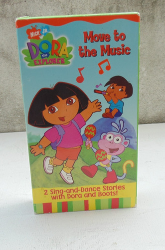 Dora The Explorer Move To The Music Vhs