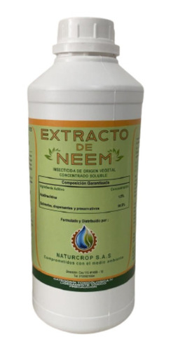 Neem Insecticida - Super Plus Hidroponia Microelementos 