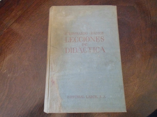 Lecciones De Didactica - Lombardo Radice