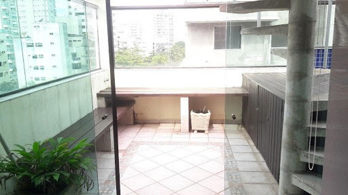 Imagem 4 de 30 de Cobertura Com 3 Dormitórios À Venda, 200 M² Por R$ 640.000,00 - Balneário Cidade Atlântica - Guarujá/sp - Co0257