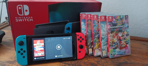 Nintendo Switch + Un Juego Físico A Elegir!!!