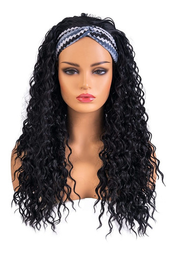 Diadema Peluca Para Las Mujeres Negras Afro Rizado Rizado Ne