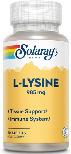 Free Form Solaray L-lisina Supleme - Unidad a $1566