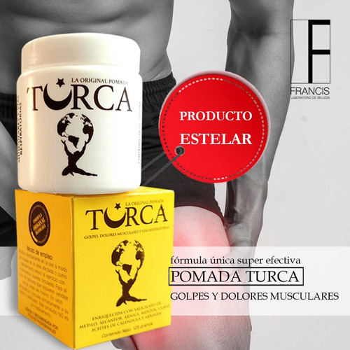 Imagen 4 de 4 de La Original Pomada Turca Muscular 125 Gr.