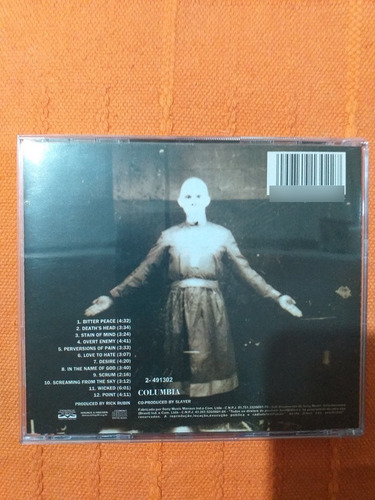 Cd Slayer Diabolus In Musica (Usado)