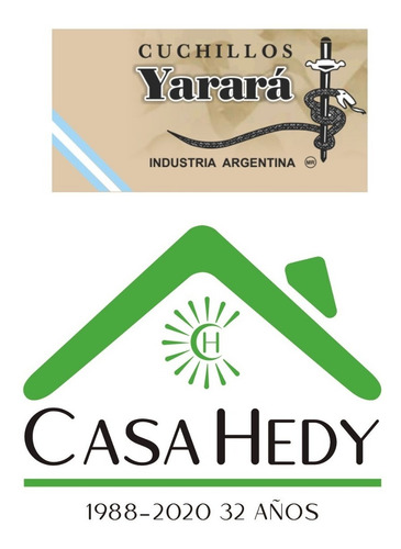 Imagen 3 de 5 de Cuchillo Yarara Chanchero Largo Filo 25cm Total 38cm Vaina