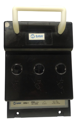 Seccionador P/fusibles Nh1/nt1 3p In=250a 415vca 50hz Baw