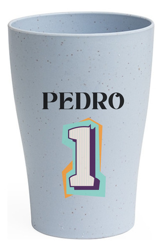 Kit C/ 50 Copo Ecologico Personalizado Lembrancinha Infantil