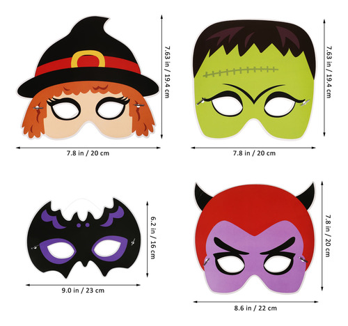 9 Máscaras De Halloween Para Cosplay, Máscaras Para Festival