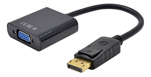 Cable Adaptador Displayport Dp (macho) A Vga (hembra) 1080p 