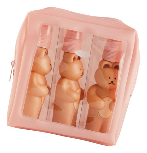 Kit De Botellas De Viaje Para Cosméticos De Tamaño Avión