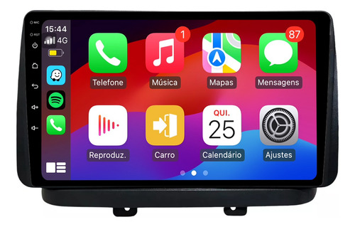 Kit Multimidia Doblo 10p Android 14 Carplay 2gb 32gb